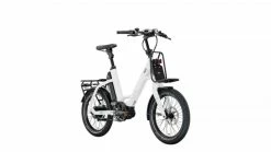 QIO Eins P-E Plus Enviolo 20'' Pedelec E-Bike Compact Fahrrad Weiß 2023