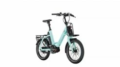 QIO Eins P-E Plus Enviolo 20'' Pedelec E-Bike Compact Fahrrad Mint Grün 2023