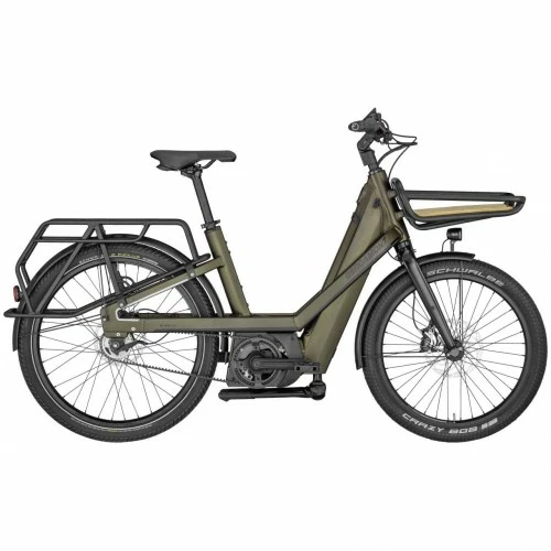 Bergamont E-Cargoville Bakery Elite Pedelec E-Bike Lastenrad Olive Grün 2022 3 Bergamont E-Cargoville Bakery Elite Pedelec E-Bike Lastenrad Olive Grün 2022