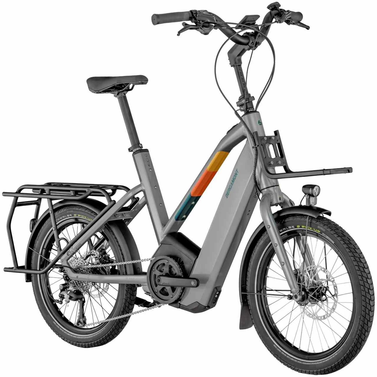 Bergamont Hans-E Pedelec E-Bike Lastenrad Grau 2023 4 Bergamont Hans-E Pedelec E-Bike Lastenrad Grau 2023 – Bild 2