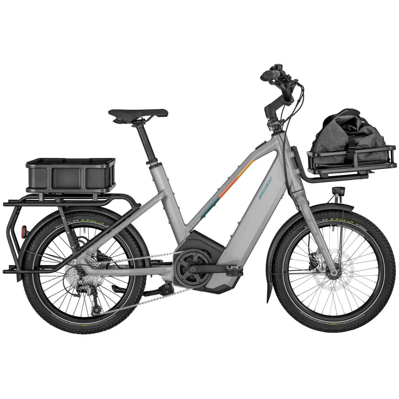 Bergamont Hans-E Pedelec E-Bike Lastenrad Grau 2023 7 Bergamont Hans-E Pedelec E-Bike Lastenrad Grau 2023 – Bild 5