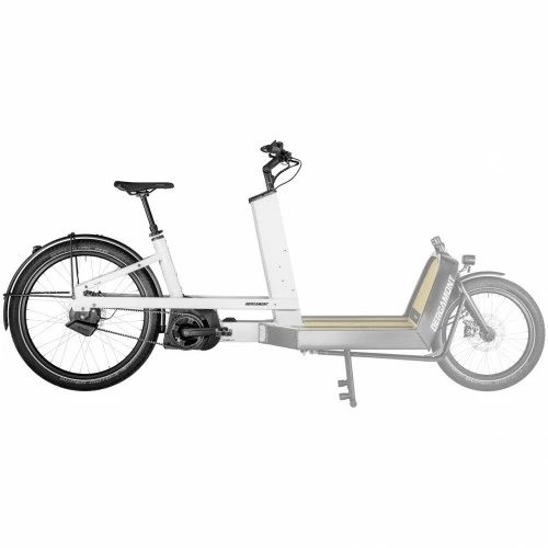 Bergamont E-Cargoville LJ Elite Pedelec E-Bike Lastenrad Weiß 2023 3 Bergamont E-Cargoville LJ Elite Pedelec E-Bike Lastenrad Weiß 2023