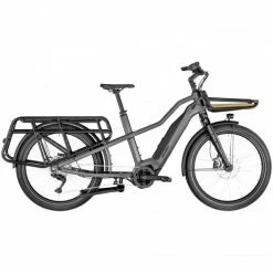 Bergamont E-Cargoville LT Edition Pedelec E-Bike Lastenrad Grau 2023