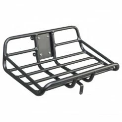 Bergamont Front Carrier Headtube 1 1/8'' Front Gepäckträger Für E-Revox / E-Horizon Premium Schwarz