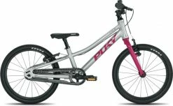 Puky LS-Pro 18-1 Alu Kinder Fahrrad Silberfarben/pink