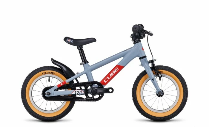 Cube Cubie 120 RT 12'' Kinder Fahrrad Grau/rot 2023 3 Cube Cubie 120 RT 12'' Kinder Fahrrad Grau/rot 2023