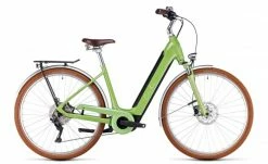 Cube Ella Ride Hybrid 500 Easy Entry Pedelec E-Bike City Fahrrad Grün 2023