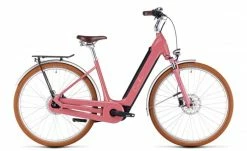Cube Ella Cruise Hybrid 500 Easy Entry Pedelec E-Bike City Fahrrad Beere Rot 2023