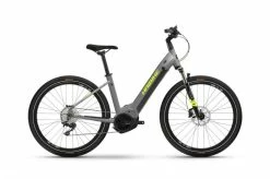 Haibike Trekking 6 Cross 27.5'' Unisex Pedelec E-Bike Trekking Fahrrad Grau/rot 2023