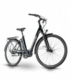 Husqvarna Eco City EC2 FW 418 26'' Wave Unisex Pedelec E-Bike City Fahrrad Schwarz 2023