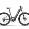 Haibike Trekking 4 Cross 27.5'' Unisex Pedelec E-Bike Trekking Fahrrad Matt Grau 2023 -Günstiges E-Citybikes Geschäft HaibikeMY23TREKKING4CROSS