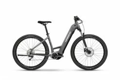 Haibike Trekking 4 Cross 27.5'' Unisex Pedelec E-Bike Trekking Fahrrad Matt Grau 2023