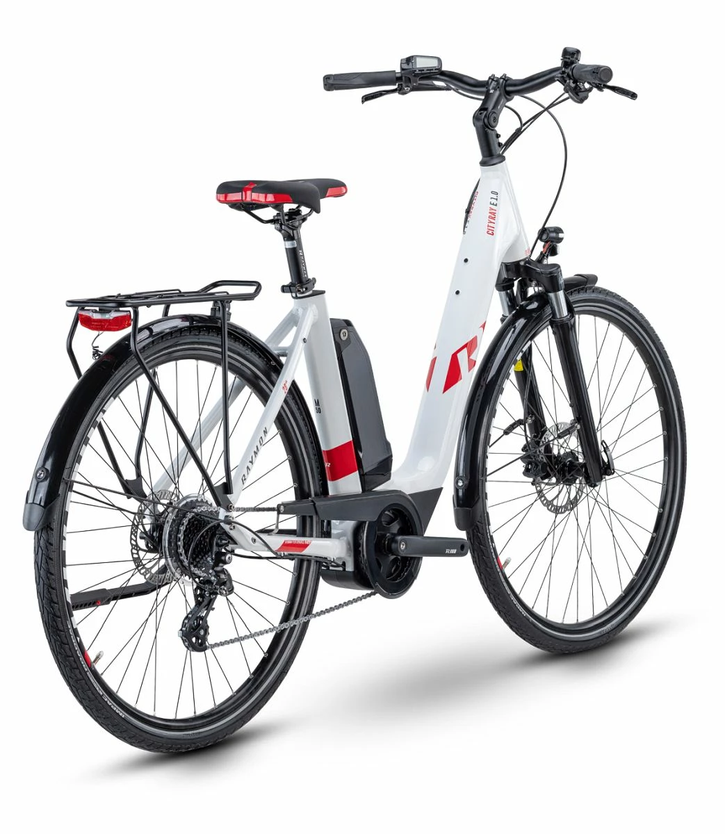 Raymon CityRay E 1.0 Wave Unisex Pedelec E-Bike City Fahrrad Weiß 2021 5 Raymon CityRay E 1.0 Wave Unisex Pedelec E-Bike City Fahrrad Weiß 2021 – Bild 3
