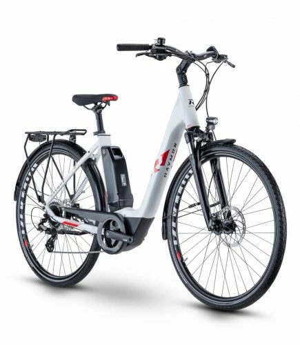 Raymon CityRay E 1.0 Wave Unisex Pedelec E-Bike City Fahrrad Weiß 2021 3 Raymon CityRay E 1.0 Wave Unisex Pedelec E-Bike City Fahrrad Weiß 2021