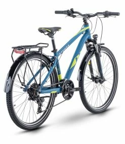 Raymon Sixray 1.5 Street 26'' Kinder Fahrrad Blau 2021 -Günstiges E-Citybikes Geschäft RAY21SixRay15darkbluelimewhitemattbackweb