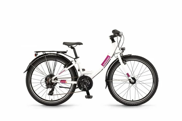 Winora Chica 24" 21 Gang Kinder Fahrrad Weiß/pink 2021 3 Winora Chica 24" 21 Gang Kinder Fahrrad Weiß/pink 2021