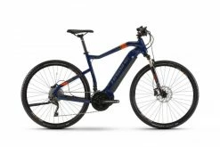 Haibike Sduro Cross 5.0 Trekking Pedelec E-Bike Fahrrad Blau/orange 2020