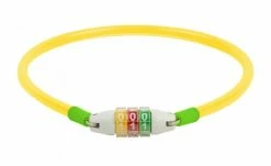 RFR Junior Fahrrad Zahlenschloss Kabelschloss Gelb/grün