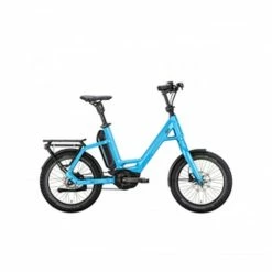 QIO Eins P-5 RBN 20'' Pedelec E-Bike Compact Fahrrad Ice Blau 2023