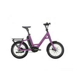 QIO Eins P-5 RBN 20'' Pedelec E-Bike Compact Fahrrad Lila 2023