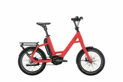 QIO Eins P-5 20'' Pedelec E-Bike Compact Fahrrad Rot 2023