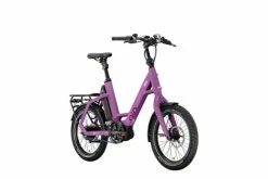 QIO Eins P-E Enviolo 20'' Pedelec E-Bike Compact Fahrrad Lila 2023
