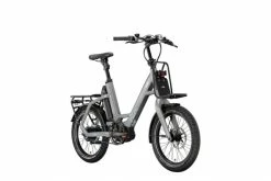 QIO Eins P-E Plus Enviolo 20'' Pedelec E-Bike Compact Fahrrad Grau 2023
