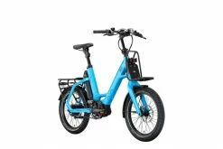 QIO Eins P-E Plus Enviolo 20'' Pedelec E-Bike Compact Fahrrad Ice Blau 2023