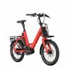 QIO Eins P-E Plus Enviolo 20'' Pedelec E-Bike Compact Fahrrad Rot 2023 -Günstiges E-Citybikes Geschäft plus rot