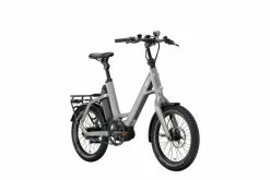 QIO Eins P-R Rohloff 20'' Pedelec E-Bike Compact Fahrrad Grau 2023