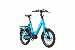 QIO Eins P-R Rohloff 20'' Pedelec E-Bike Compact Fahrrad Ice Blau 2023