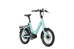 QIO Eins P-R Rohloff 20'' Pedelec E-Bike Compact Fahrrad Mint Grün 2023
