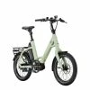 QIO Eins P-R Rohloff 20'' Pedelec E-Bike Compact Fahrrad Olive Grün 2023 -Günstiges E-Citybikes Geschäft pr olive
