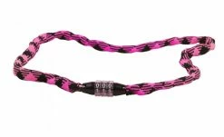 RFR Junior Fahrrad Zahlenschloss Kabelschloss Pink/schwarz