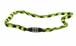 RFR Junior Fahrrad Zahlenschloss Kabelschloss Gelb/schwarz